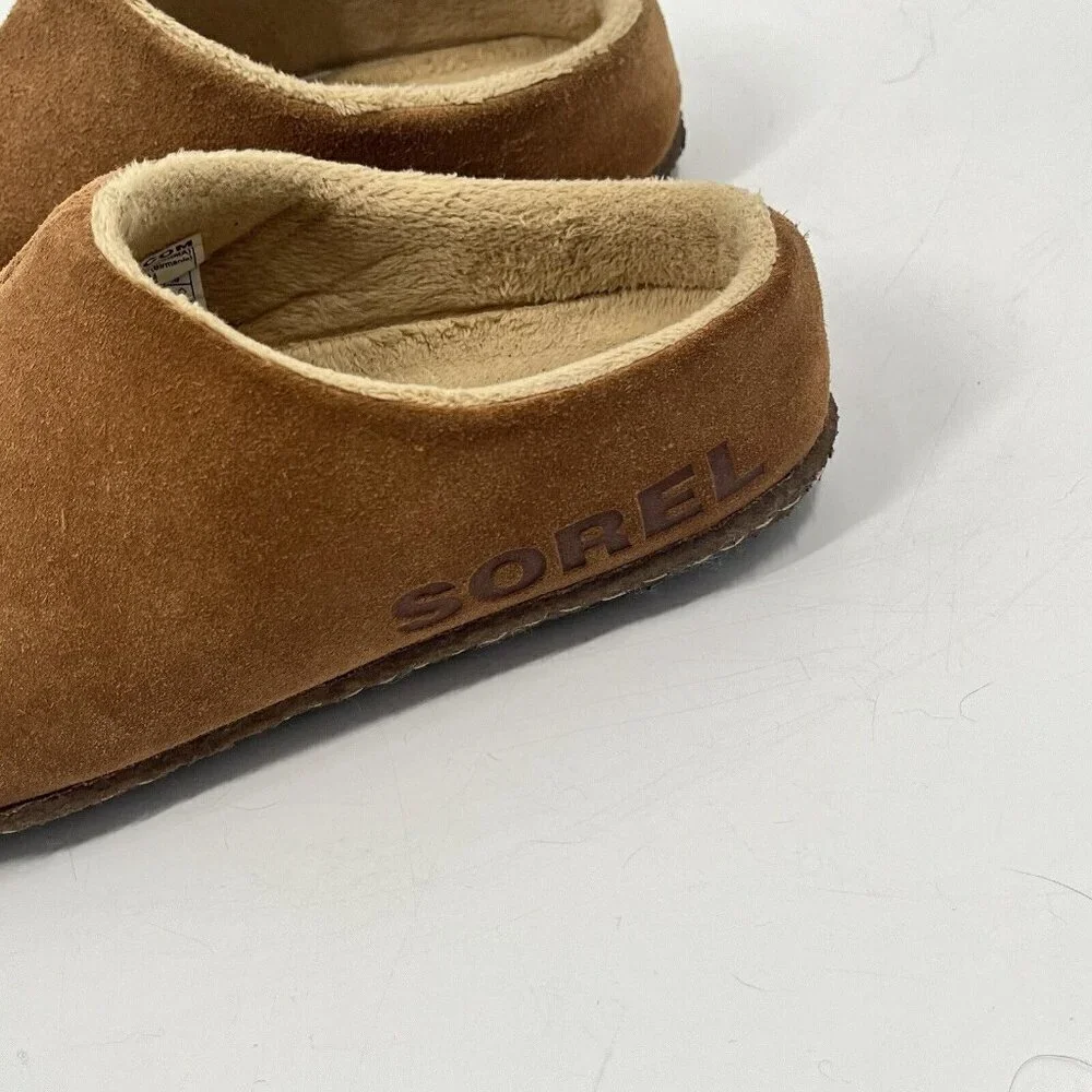 Sorel Suede Slippers Youth Size 5